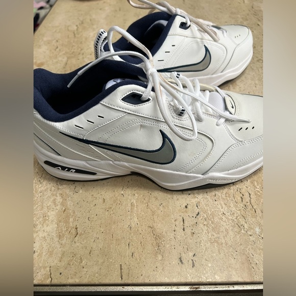 NIKE AIR MONARCH 4E FULL LENGTH AIR WHITE DAD SNEAKERS SIZE 13 main image 6